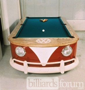 WV Micro Bus Pool Table by Mike Farruggia 1