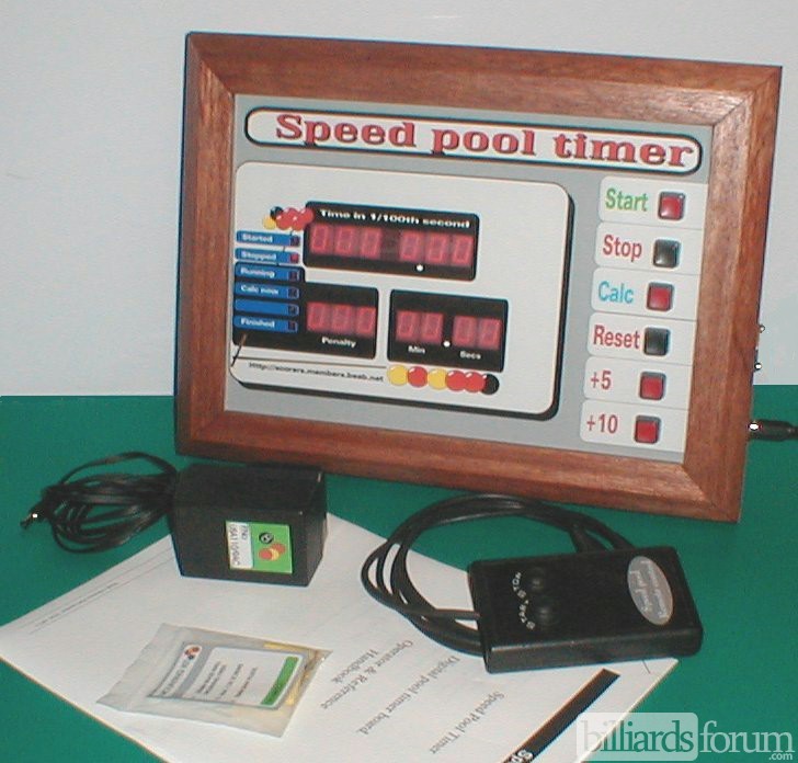 Electronic Billiard Speed Pool Timer