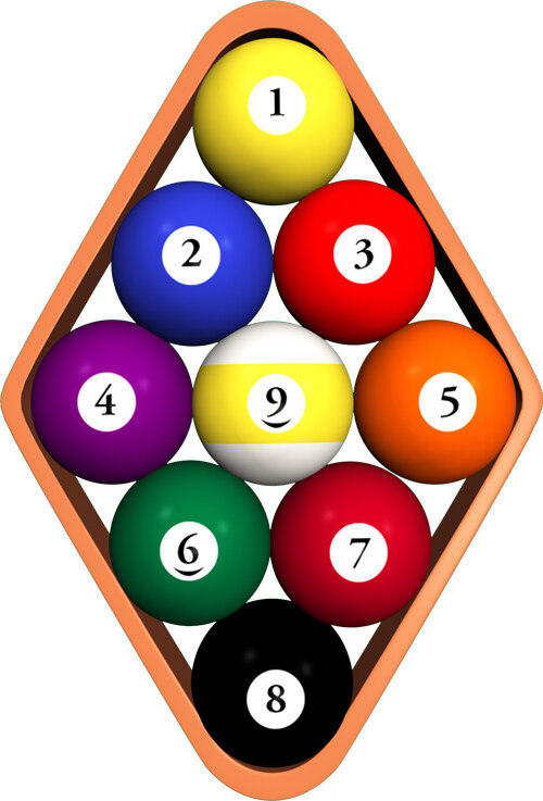 How to Rack the Balls in 9 Ball Rules