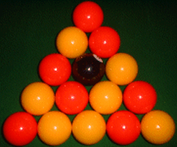 How to rack balls in UK 8 ball
