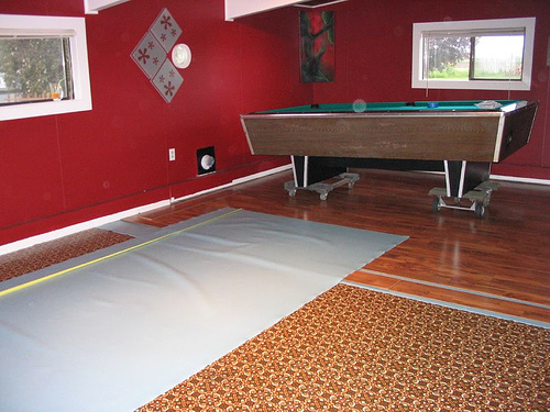 Billiard Room Flooring
