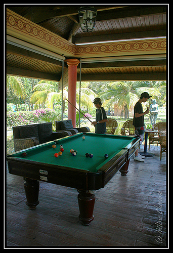 Billiard Room In Holguin, Cuba