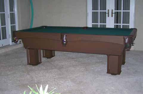 Outdoor Pool Table in West Palm Beach