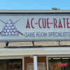 Ac-Cue-Rate Billiards Store Sign Pelham, NH