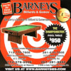 Barney's Billiard Supply Northwest Houston, TX Flyer