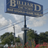 Store Signage at Billiard Factory Houston, TX