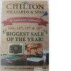 Chilton Billiards Wichita Flyer for 70th Anniversary
