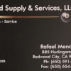 Rafael Mendoza Business Card Sequoia Billiard Supply