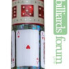 Butt Sleeve of a Reverse BMC Casino 1 Hearts Cue